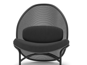 ton launches the chips lounge chair by lucie koldova 3D-Modell