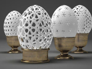 decor eggs 3D Model