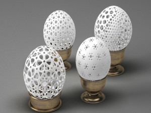 decor eggs 3D 모델