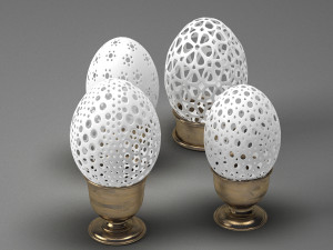 decor eggs 3D 모델