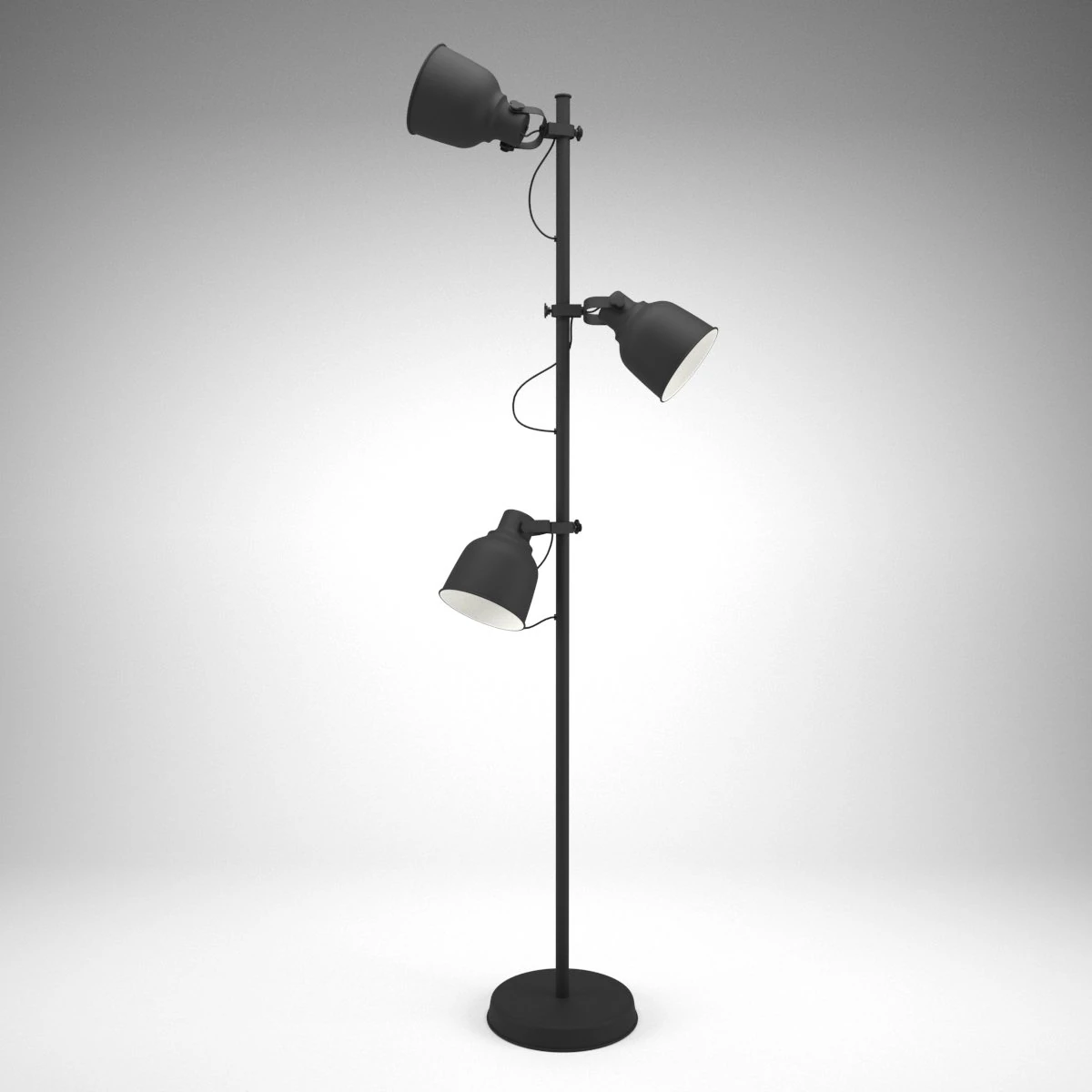 ikea hektar floor lamp 3D Model .c4d .max .obj .3ds .fbx .stl .blend 