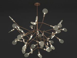 lamp chic botanic 3D Model