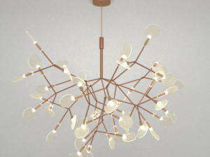 lamp chic botanic 3D मॉडल