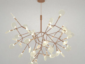 lamp chic botanic 3D Model