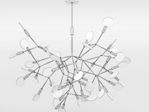 lamp chic botanic 3D मॉडल