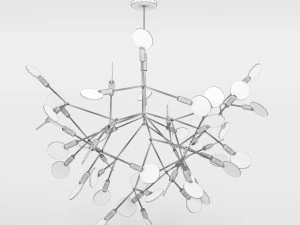 lamp chic botanic 3D Model