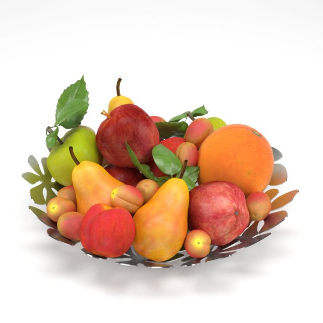 ikea stockholm fruit bowl 3D 모델 .c4d .max .obj .3ds .fbx .stl .blend 
