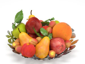 ikea stockholm fruit bowl 3D Model