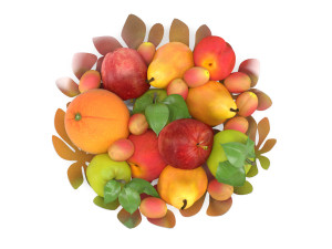 ikea stockholm fruit bowl 3D 모델
