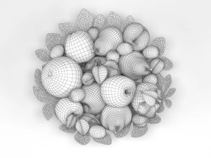 fruteira ikea estocolmo Modelo 3D