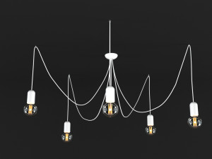 nowodvorski lamp spider x5 Model 3D