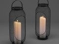 ikea toppig lantern for block candle 3D Models