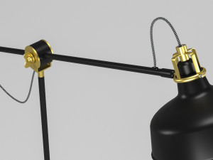 ikea ranarp lamp Model 3D