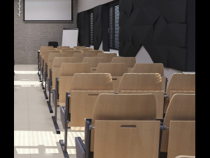 office seating 3D 模型