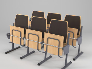 office seating 3D 模型