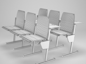 office seating 3D 模型