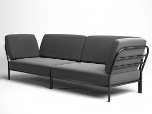 houe level lounge sofa 3D Model