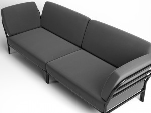 houe level lounge sofa Model 3D