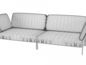houe level lounge sofa 3D Model