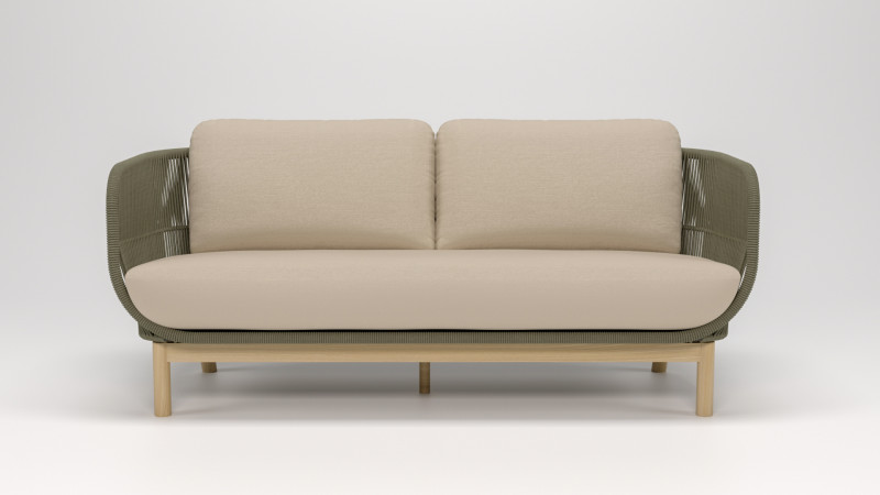 Catalina Outdoor 3-seater Sofa 3Dモデル .c4d .max .obj .3ds .fbx .stl .blend 