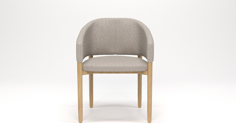 MONICA ARMCHAIR CLAUDIE DESIGN 3D मॉडल .c4d .max .obj .3ds .fbx .stl .blend 