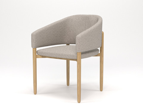 MONICA ARMCHAIR CLAUDIE DESIGN 3D मॉडल
