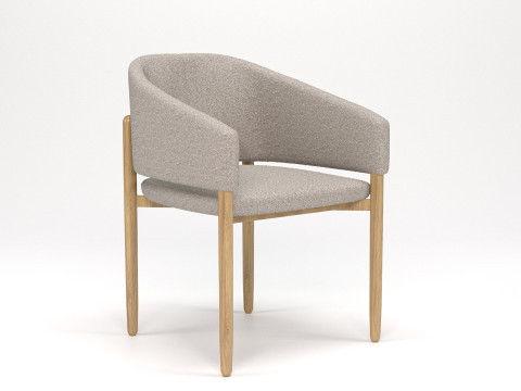 MONICA ARMCHAIR CLAUDIE DESIGN 3D मॉडल