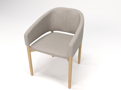 MONICA ARMCHAIR CLAUDIE DESIGN 3D मॉडल