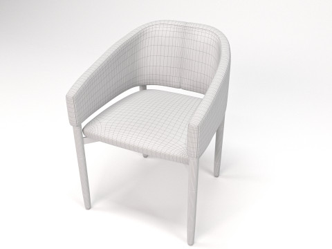 MONICA ARMCHAIR CLAUDIE DESIGN 3D मॉडल