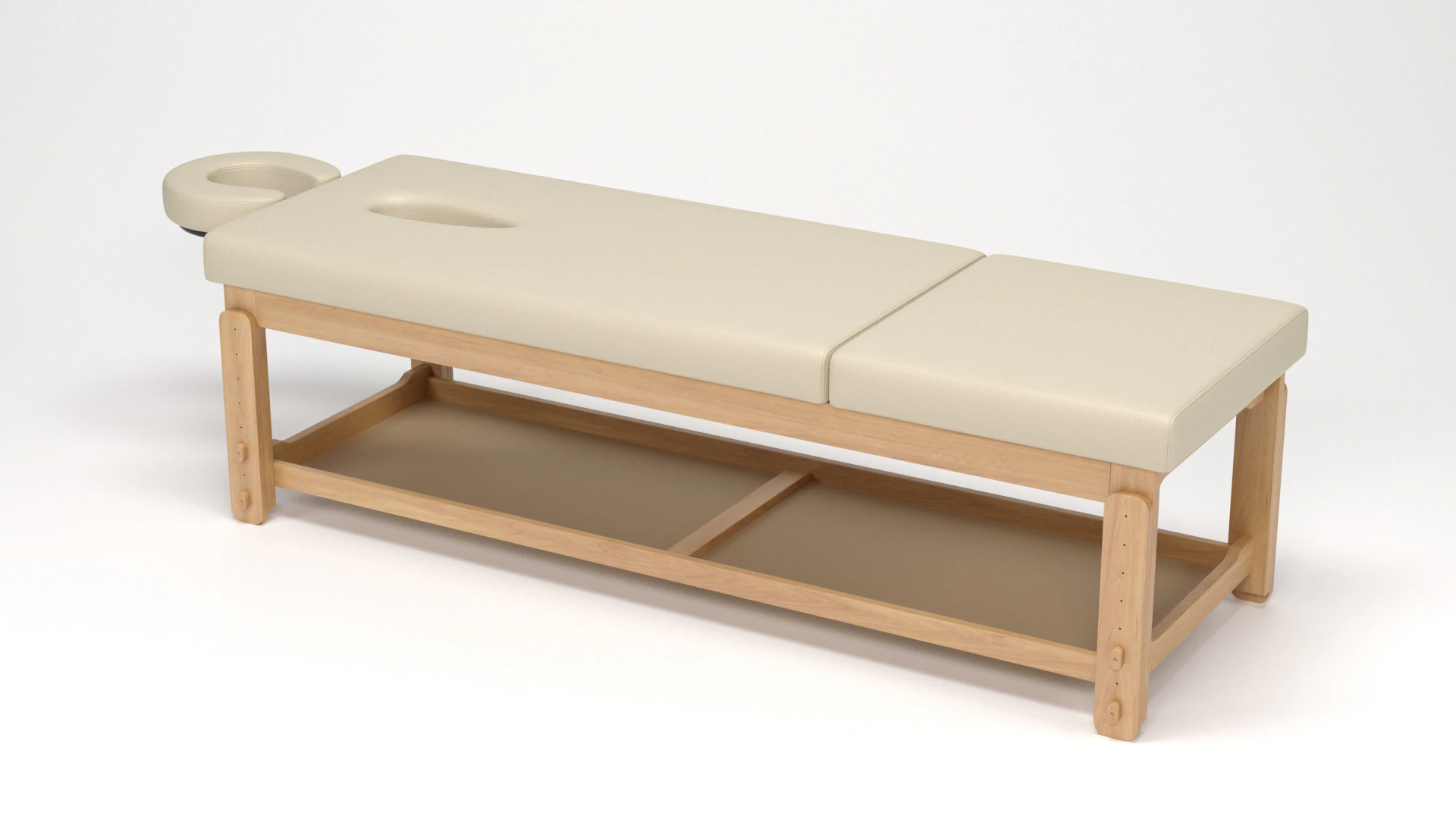 Massage table 3D Model .c4d .max .obj .3ds .fbx .stl .blend 