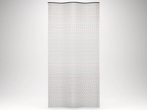 Curtain Kriskadecor Gradient 2 3D Model