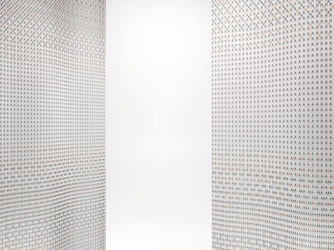 Curtain Kriskadecor Gradient 2 3D Model