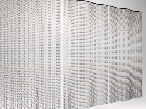 Curtain Kriskadecor Gradient 2 Model 3D