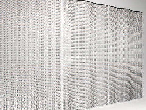 Curtain Kriskadecor Gradient 2 3D Model