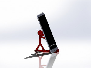 mobile holder Modello di stampa 3D