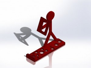 mobile holder Modello di stampa 3D
