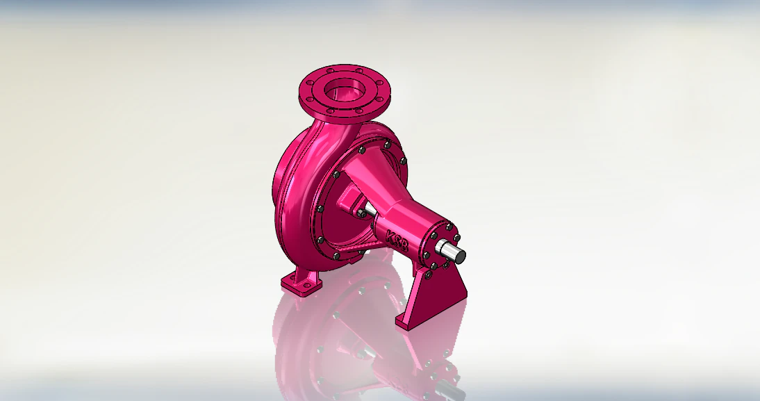 centrifugal pump 3D Model .c4d .max .obj .3ds .fbx .stl .blend 