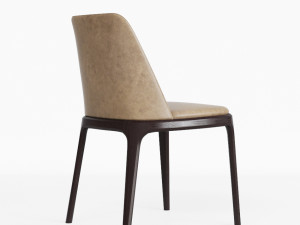 poliform grace dining chair 3D Модель