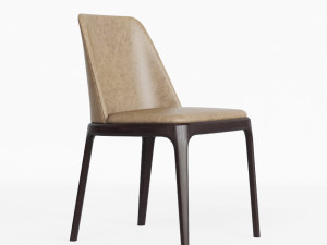 poliform grace dining chair 3D Модель
