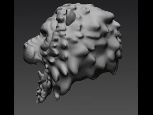 lions head 3D Model