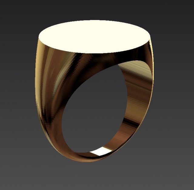 simple ring 3D 打印模型 .c4d .max .obj .3ds .fbx .stl .blend 