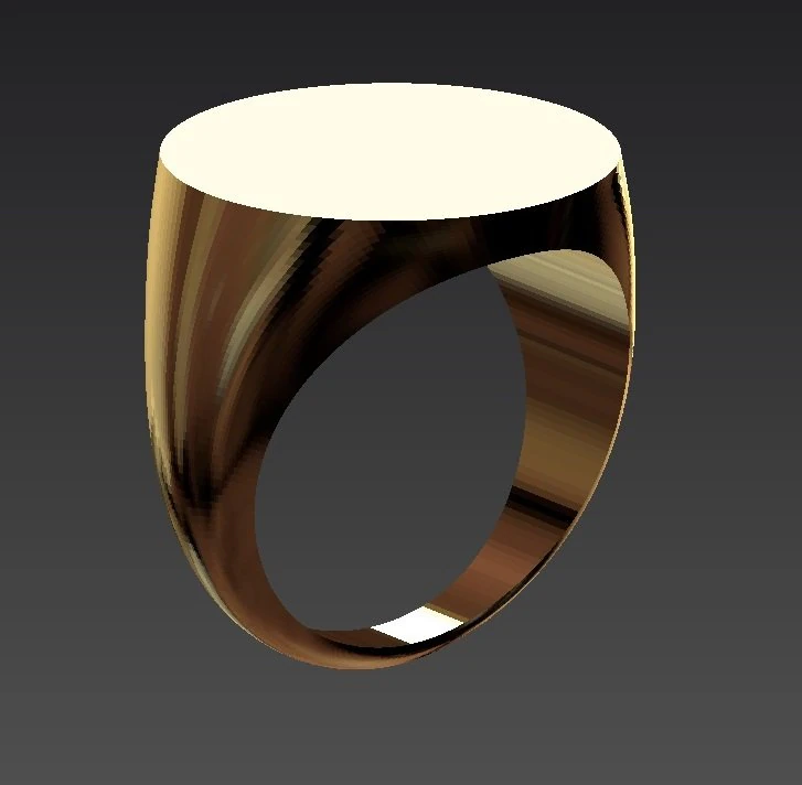 simple ring 3D Print Model .c4d .max .obj .3ds .fbx .stl .blend