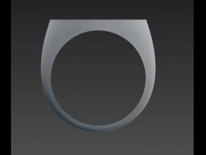 simple ring 3D Print Model