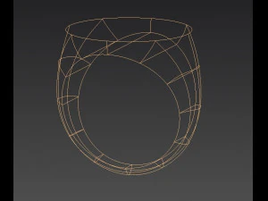 simple ring 3D Print Model