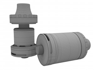 tank for vape Modello 3D