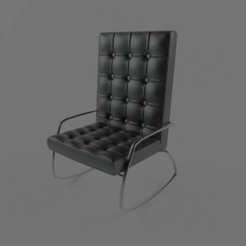 office chair 3D Модель .c4d .max .obj .3ds .fbx .stl .blend 