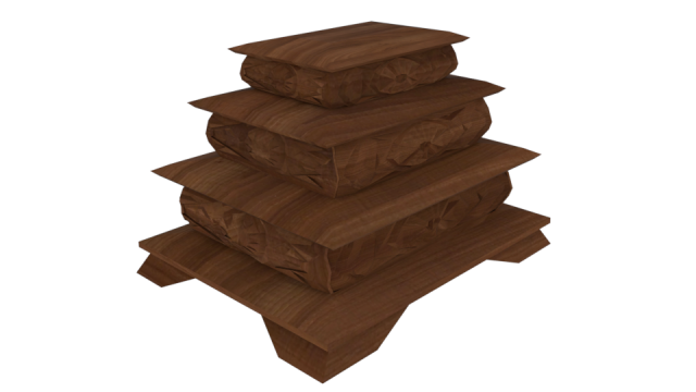 jewelry box Model 3D .c4d .max .obj .3ds .fbx .stl .blend 