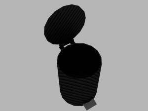 office bin 3D Model