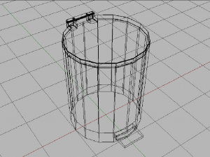 office bin 3D Model