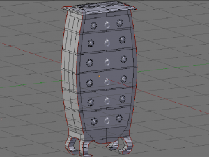 indian box 3D Modell